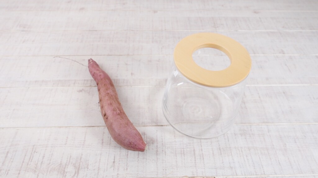 さつまいも水耕栽培の材料